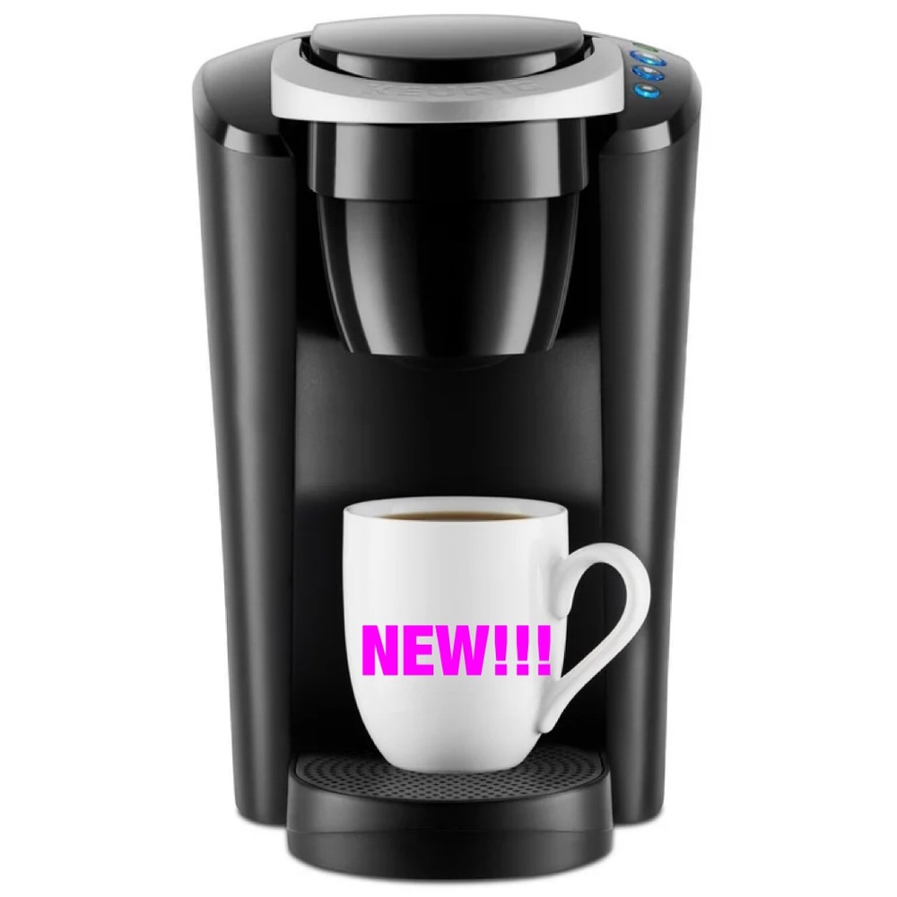 Keurig K-Compact Single-Serve K-Cup Pod Coffee Maker, Black.